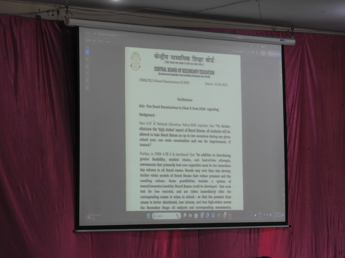 CBSE Orientation for (X & XII)